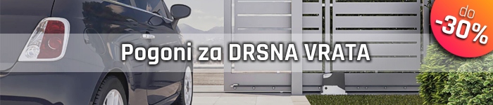 Avtomatski sistemi za avtomatizacijo drsnih vrat - pogoni - motorji Nice