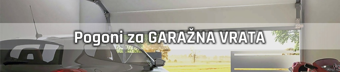 Avtomatski sistemi za avtomatizacijo garažnih vrat - pogoni - motorji Nice
